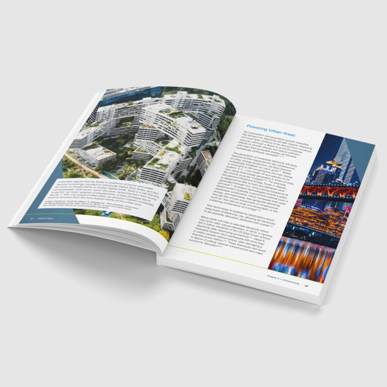 'Future Cities', inner pages