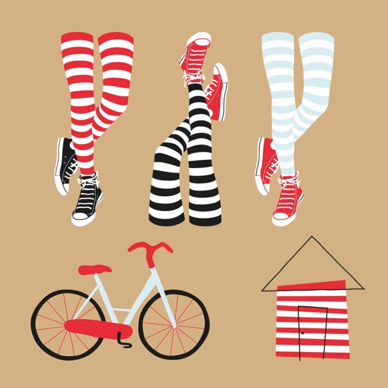 Brand illustrations for Happy Shed