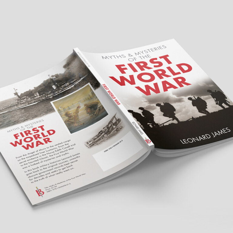 Full-colour cover design for Bretwalda Books