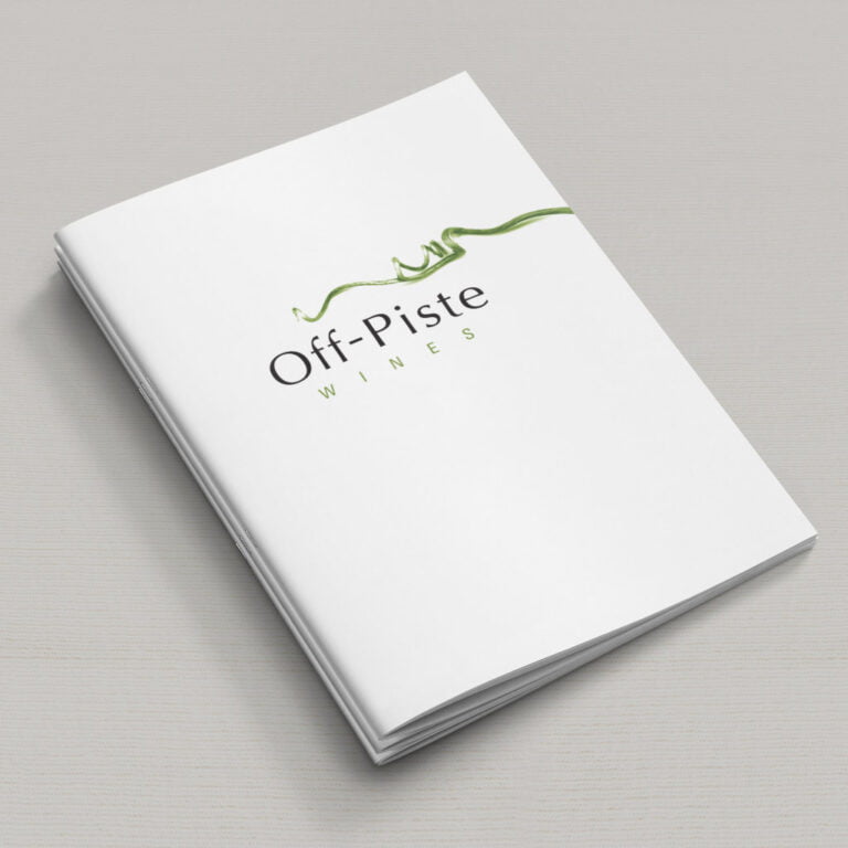 Off-Piste Wines catalogue for Chinese market