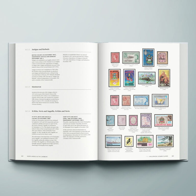 'Stamps as Witnesses of History', inner pages