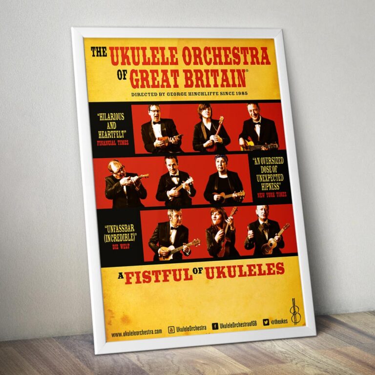 The Ukulele Orchestra of Great Britain A1 poster