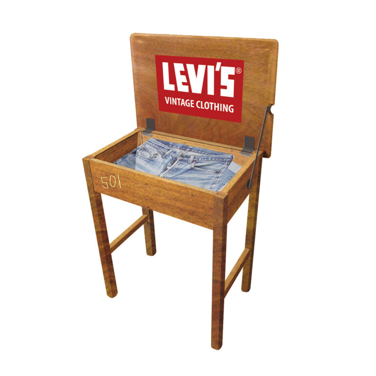 Shop window visualisation for Levi's