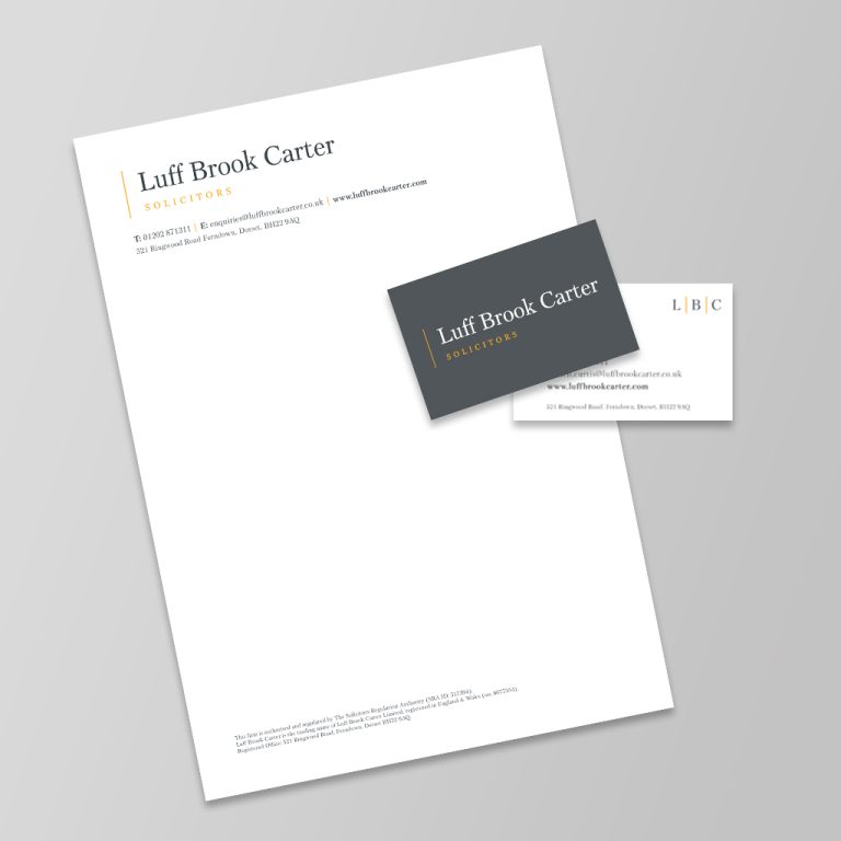 Luff Brook Carter rebrand